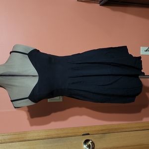 Express womens spaghetti strap black dress size XS with pockets